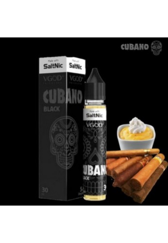 Cubano black by saltnic 30 ml 