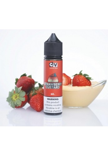 CV juice strawberry Custard 60 ml 
